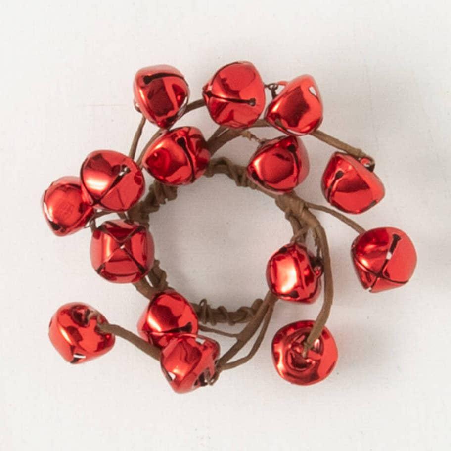 Red Jingle Bell Napkin/Accent Ring